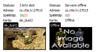 Servera monitors Servera monitors